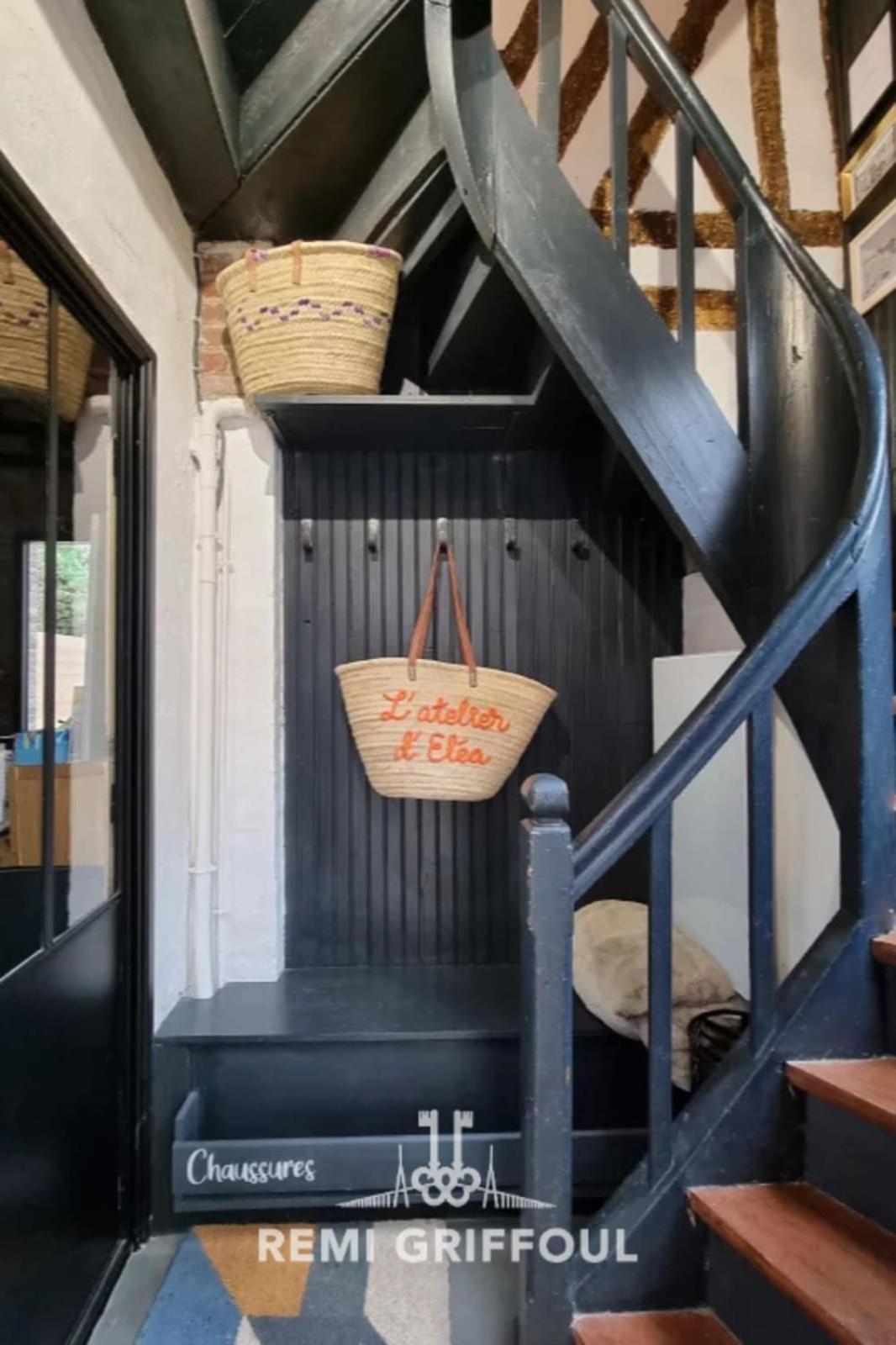 L'Atelier D'Elea 4 Terrace - Industrial-Chic In The Heart Of Honfleurヴィラ エクステリア 写真