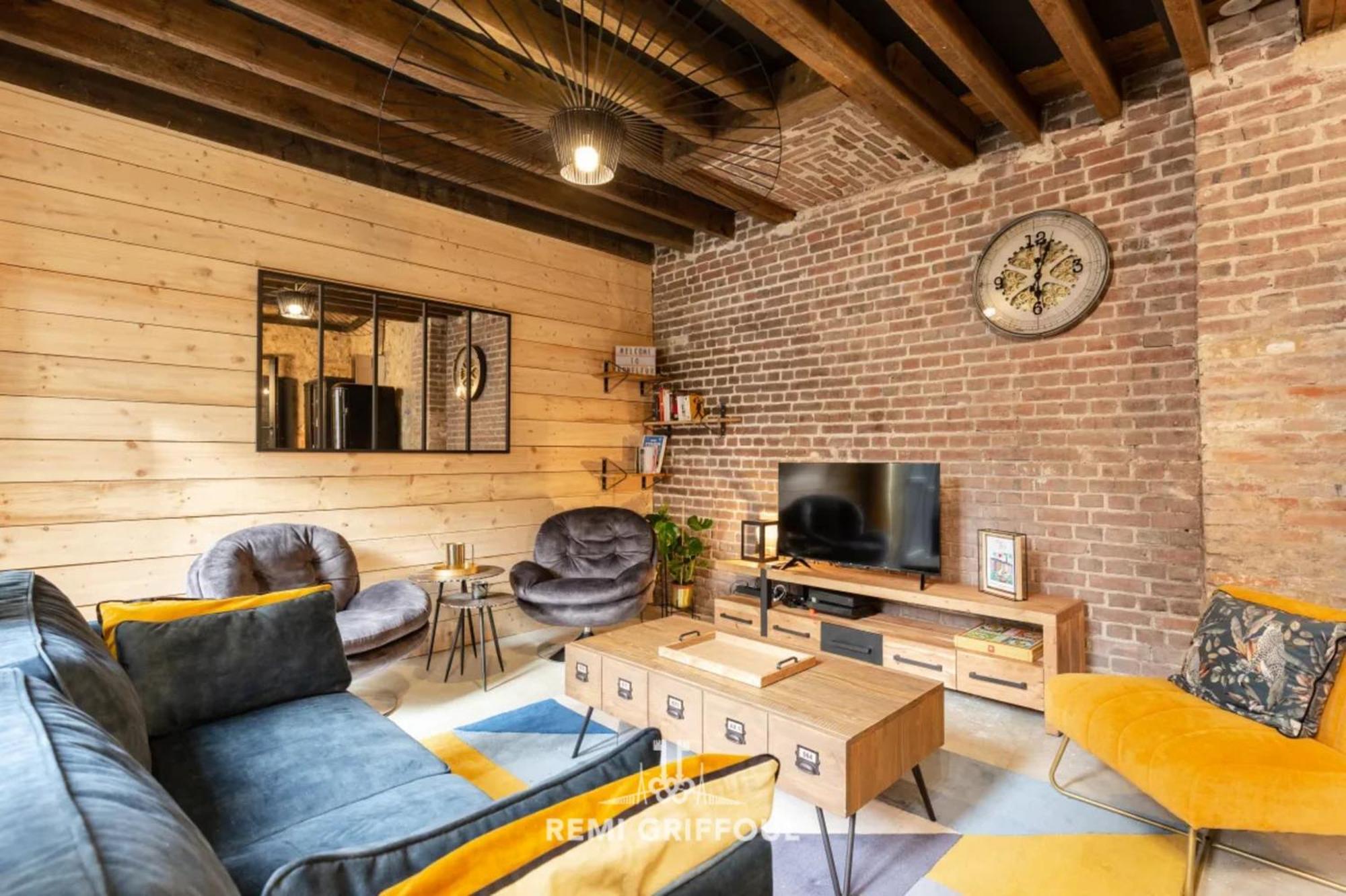 L'Atelier D'Elea 4 Terrace - Industrial-Chic In The Heart Of Honfleurヴィラ エクステリア 写真