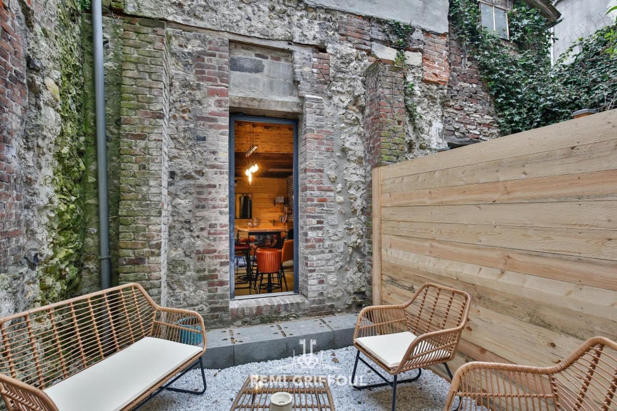 L'Atelier D'Elea 4 Terrace - Industrial-Chic In The Heart Of Honfleurヴィラ エクステリア 写真